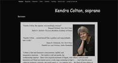 Desktop Screenshot of kendracolton.com